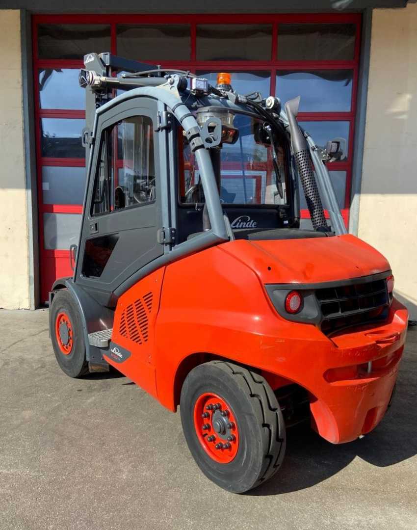 Used Forklift Linde H50D-02/600 4 riteņu dakšu iekrāvējs (Image 3)