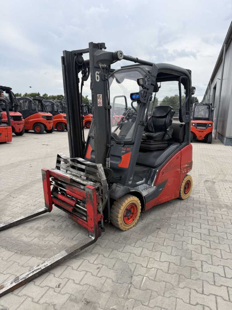 Used Forklift Linde H16D-01 4 riteņu dakšu iekrāvējs (Image 1)