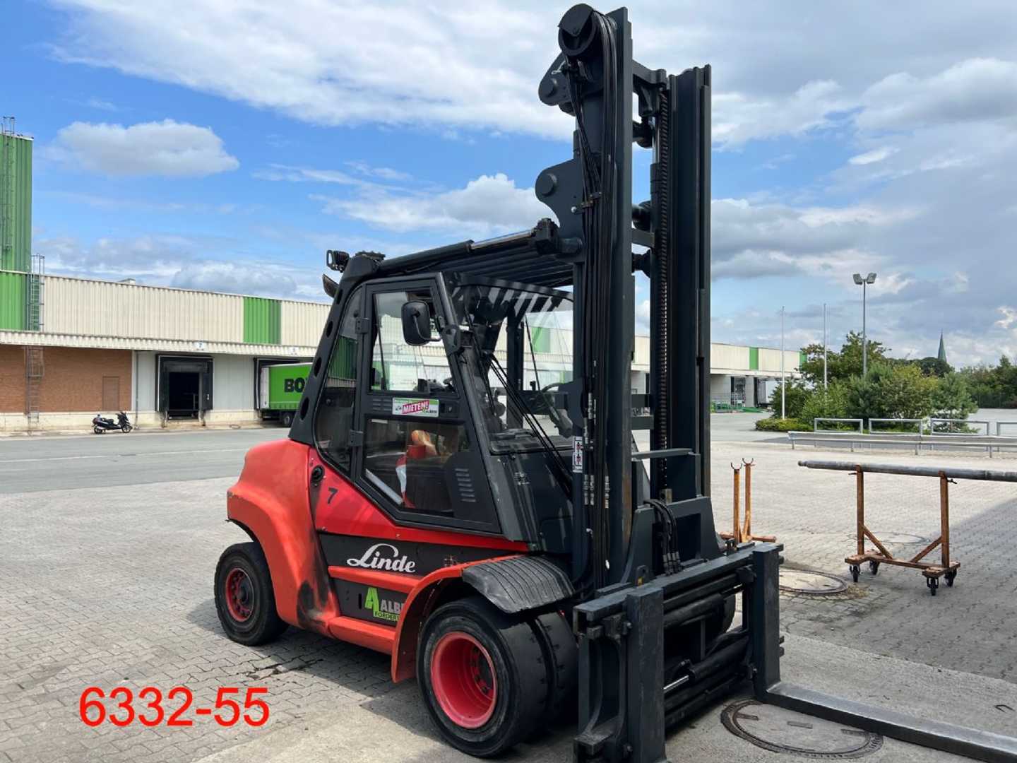 Used Forklift Linde H 80 D 02 900 4 riteņu dakšu iekrāvējs (Image 15) Used Forklift Linde H 80 D 02 900 4 riteņu dakšu iekrāvējs (Image 15)