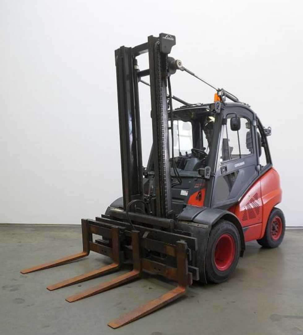 Used Forklift Linde H 45 D (3B) EVO 394-02 4 riteņu dakšu iekrāvējs (Image 1) Used Forklift Linde H 45 D (3B) EVO 394-02 4 riteņu dakšu iekrāvējs (Image 1)