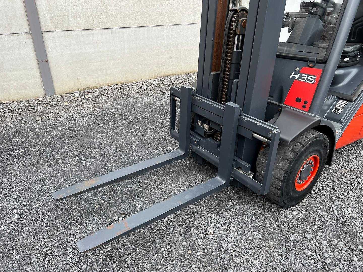 Used Forklift Linde H35D-01 4 riteņu dakšu iekrāvējs (Image 6)