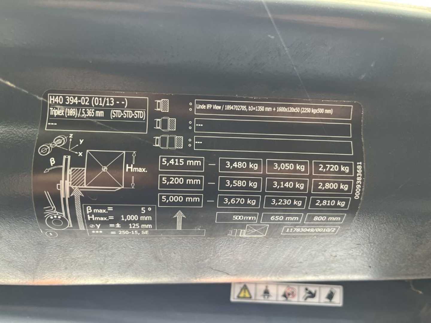 Used Forklift Linde H40D-02 4 riteņu dakšu iekrāvējs (Image 5) Used Forklift Linde H40D-02 4 riteņu dakšu iekrāvējs (Image 5)