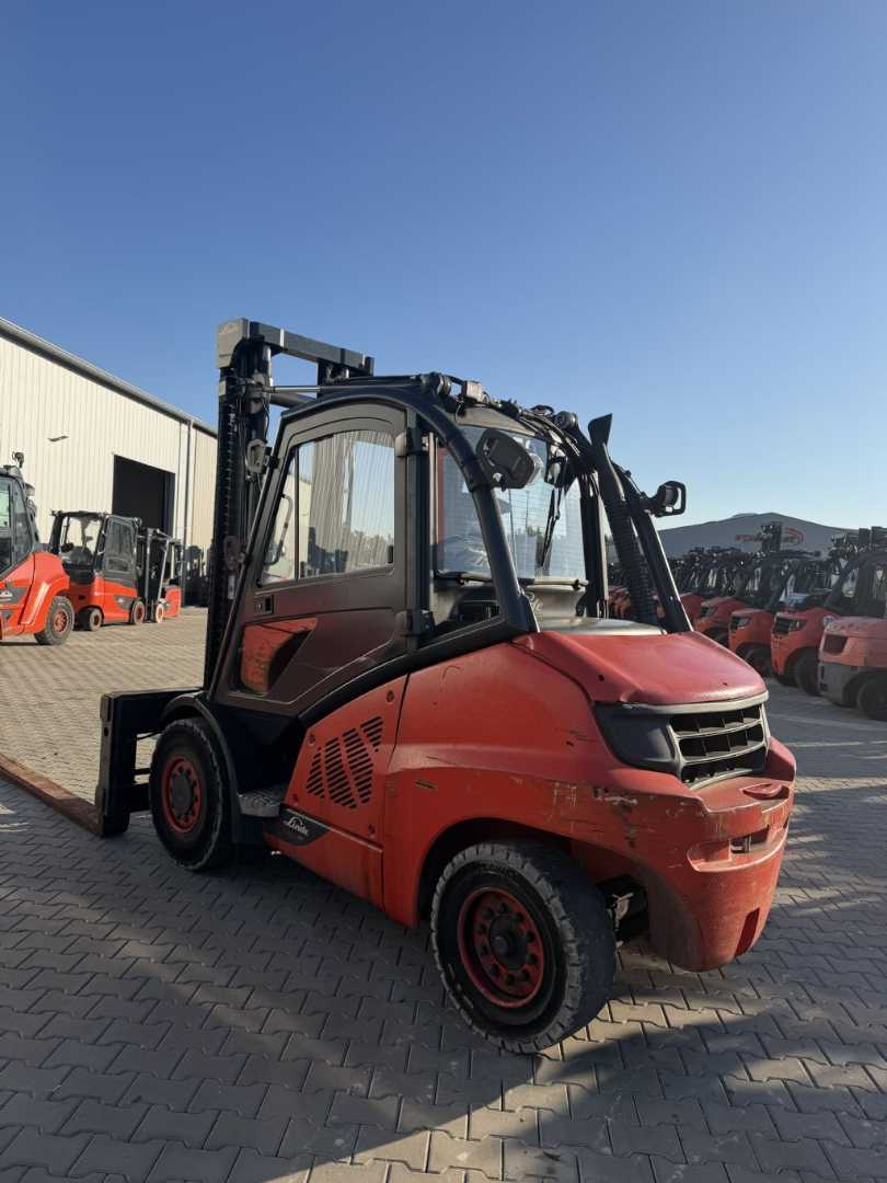 Used Forklift Linde H50D-02/600 4 riteņu dakšu iekrāvējs (Image 6) Used Forklift Linde H50D-02/600 4 riteņu dakšu iekrāvējs (Image 6)