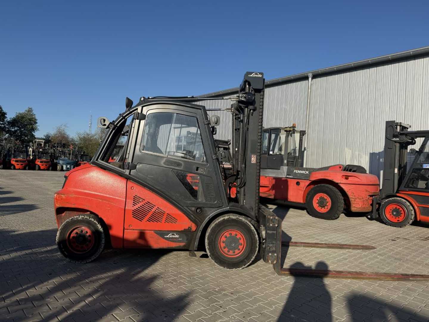 Used Forklift Linde H50D-02/600 4 riteņu dakšu iekrāvējs (Image 10) Used Forklift Linde H50D-02/600 4 riteņu dakšu iekrāvējs (Image 10)