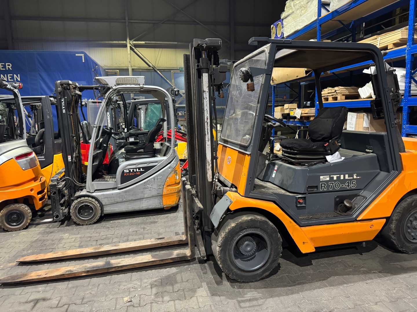 Used Forklift STILL R70-45 Triplex 4 riteņu dakšu iekrāvējs (Image 1)