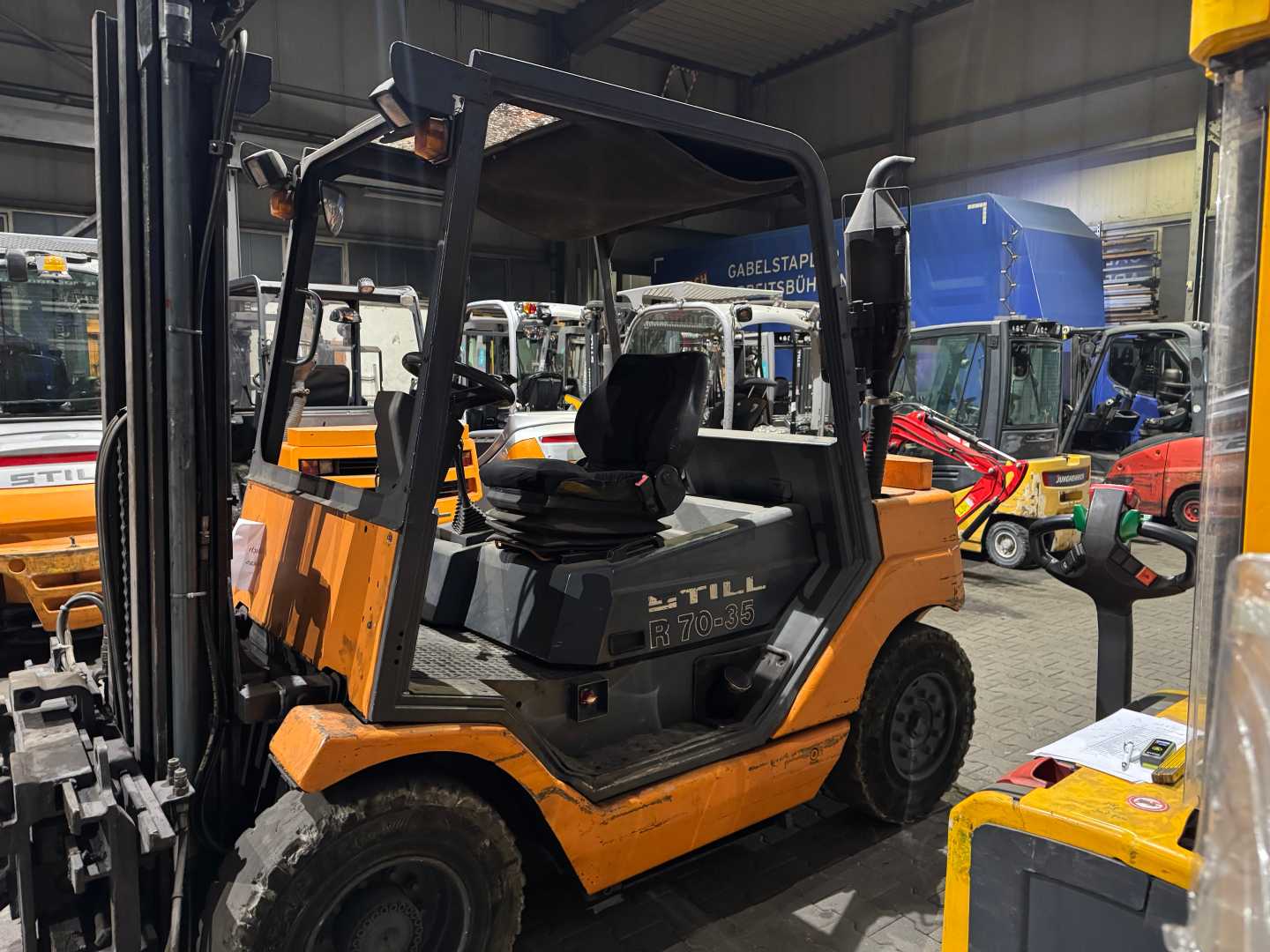 Used Forklift STILL R 70 - 35 Diesel 4 riteņu dakšu iekrāvējs (Image 5)