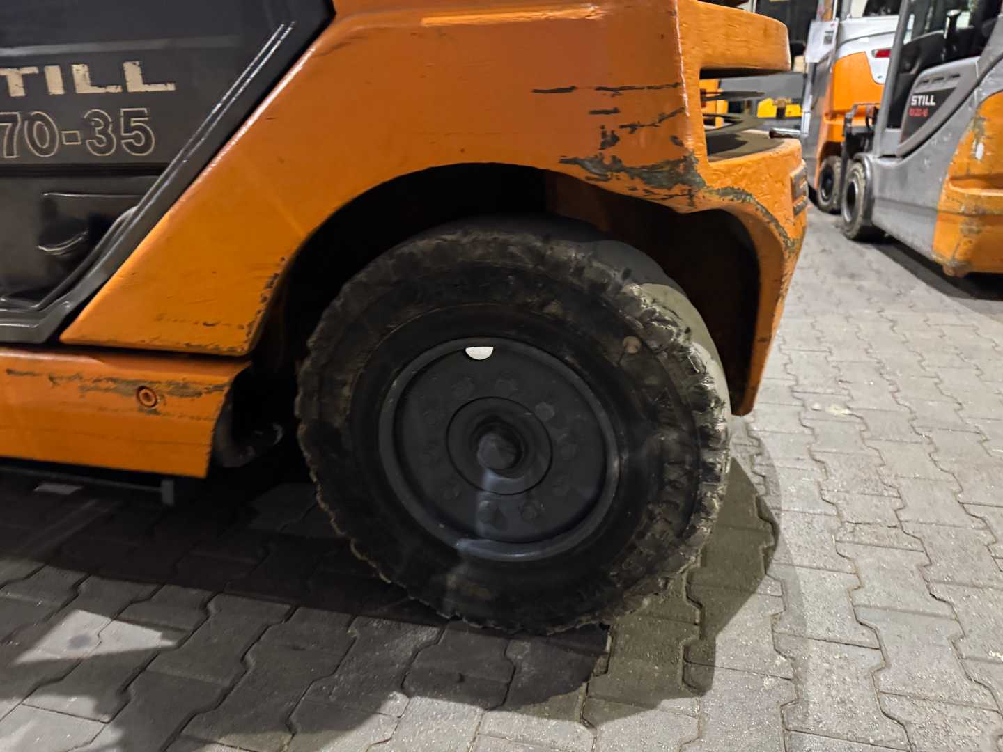 Used Forklift STILL R 70 - 35 Diesel 4 riteņu dakšu iekrāvējs (Image 12)
