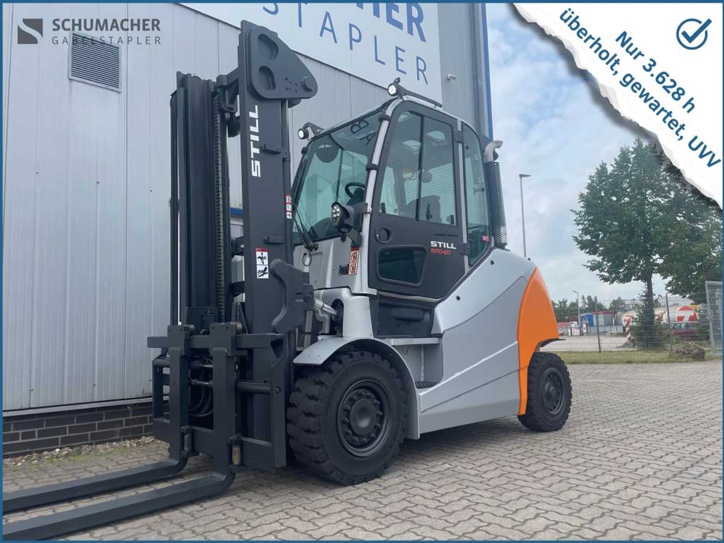 Used Forklift STILL RX70-60 | Nur 3.628 Bst. 4 riteņu dakšu iekrāvējs (Image 1)