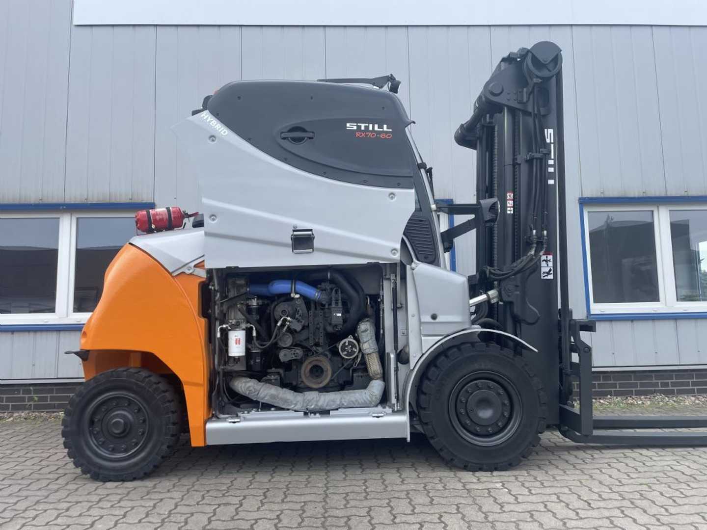 Used Forklift STILL RX70-60 | Nur 3.628 Bst. 4 riteņu dakšu iekrāvējs (Image 9)