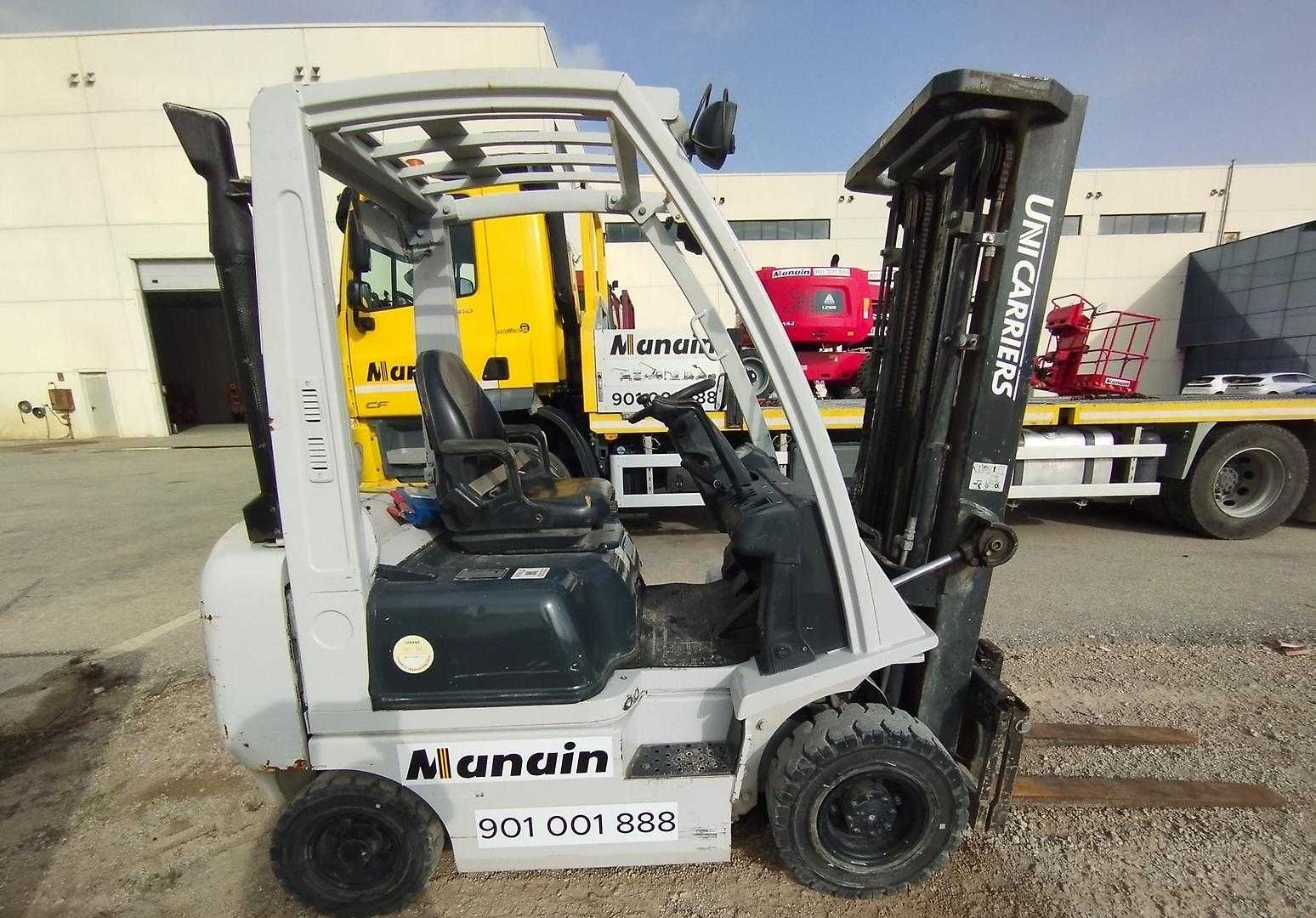 Used Forklift UniCarriers Y1D1A18Q 4 riteņu dakšu iekrāvējs (Image 1)