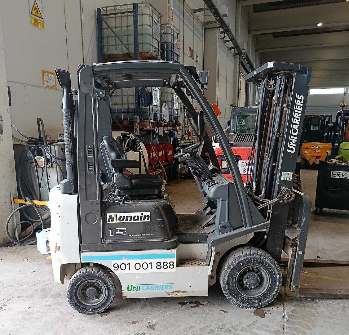 Used Forklift UniCarriers Y1D1A15Q 4 riteņu dakšu iekrāvējs (Image 3)