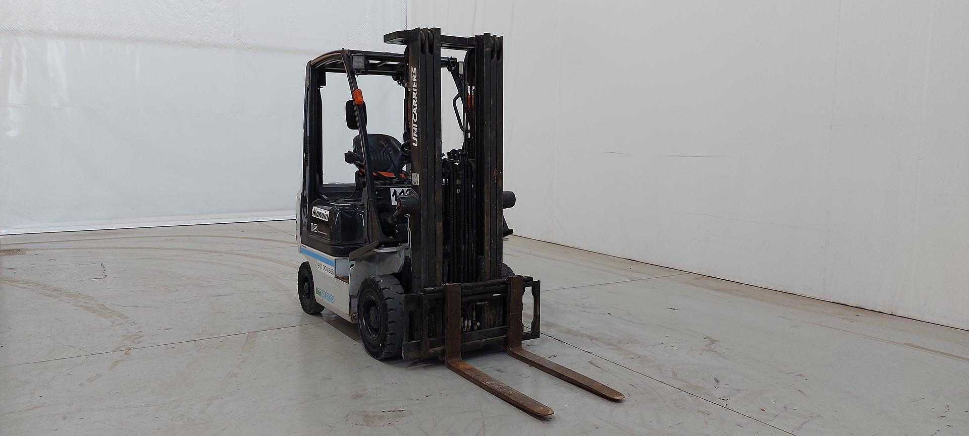Used Forklift UniCarriers Y1D1A15Q 4 riteņu dakšu iekrāvējs (Image 5)