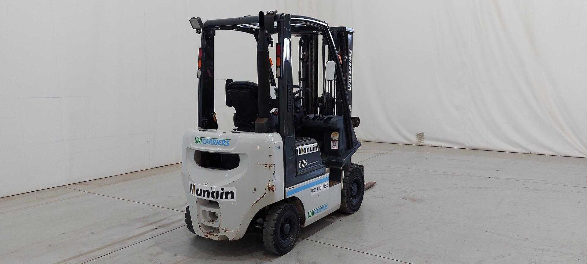 Used Forklift UniCarriers Y1D1A15Q 4 riteņu dakšu iekrāvējs (Image 6)