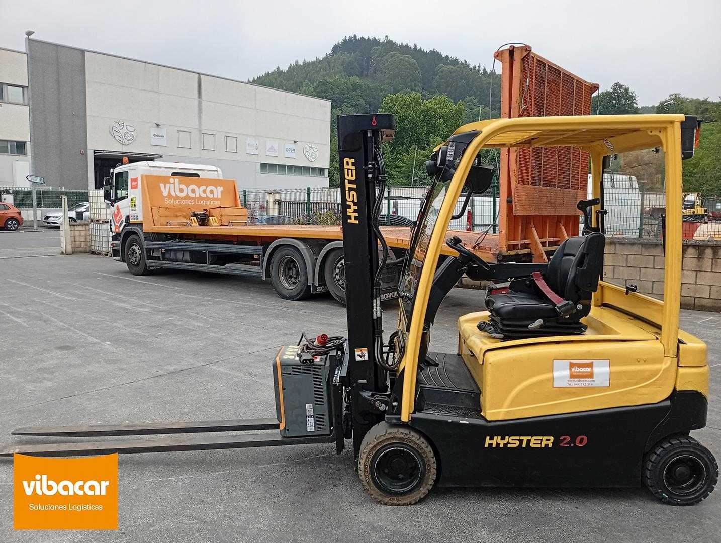 Used Forklift Hyster J2.0XN LWB 4 riteņu dakšu iekrāvējs (Image 2) Used Forklift Hyster J2.0XN LWB 4 riteņu dakšu iekrāvējs (Image 2)