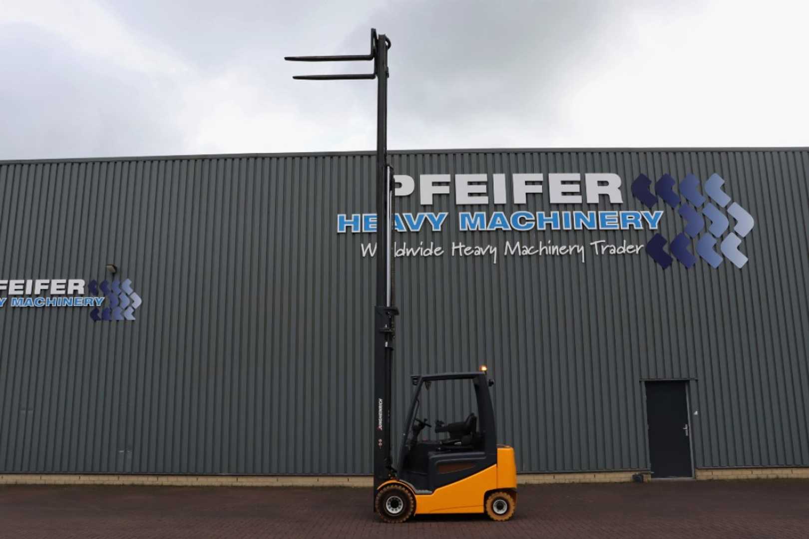 Used Forklift Jungheinrich EFG425K 4 riteņu dakšu iekrāvējs (Image 4) Used Forklift Jungheinrich EFG425K 4 riteņu dakšu iekrāvējs (Image 4)