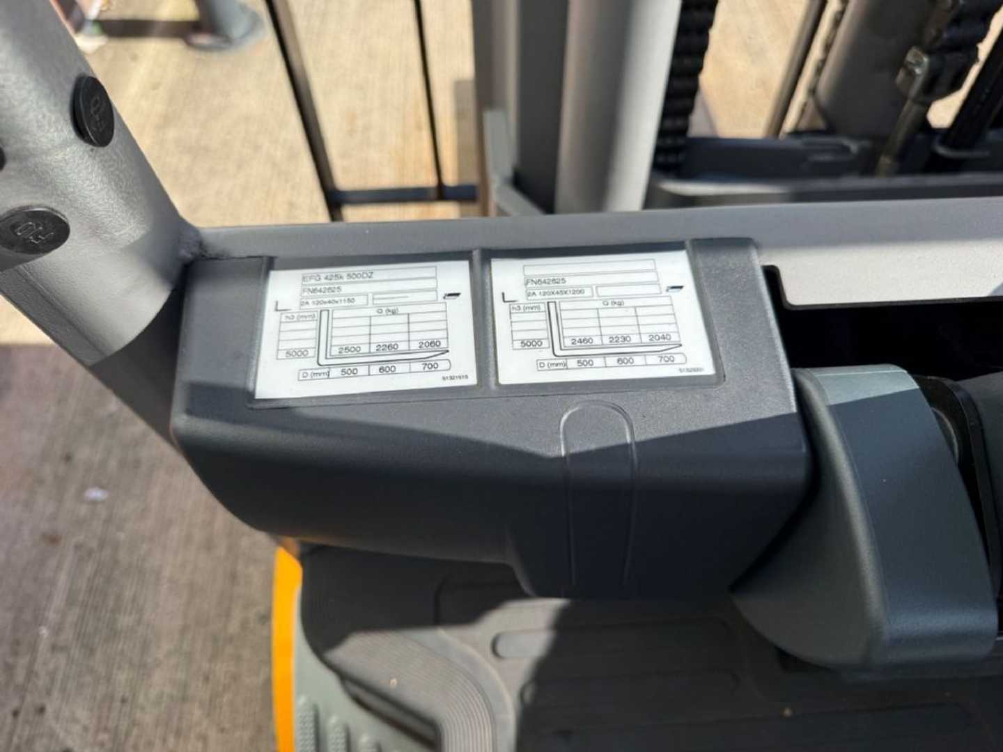 Used Forklift Jungheinrich EFG 425 / nur 487 Stunden 4 riteņu dakšu iekrāvējs (Image 7) Used Forklift Jungheinrich EFG 425 / nur 487 Stunden 4 riteņu dakšu iekrāvējs (Image 7)