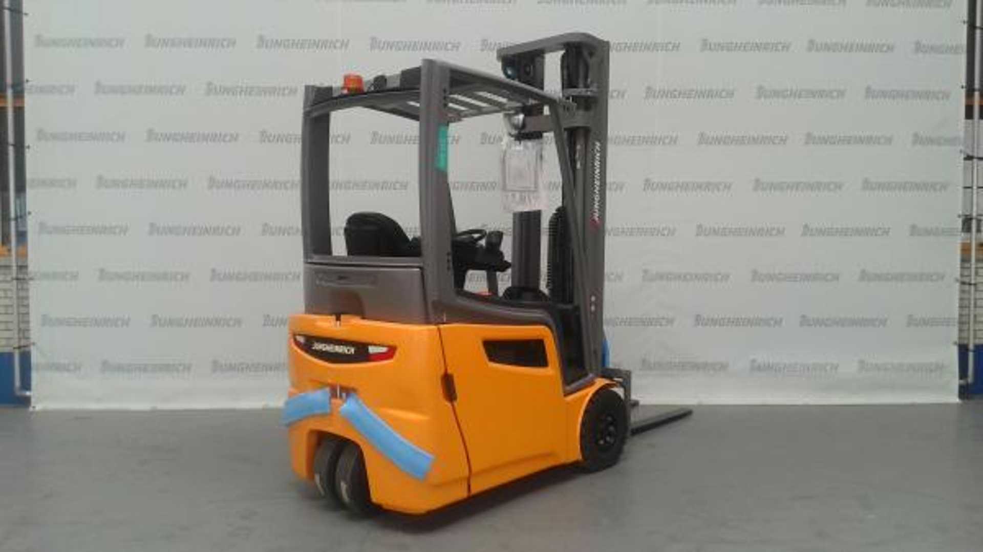 Used Forklift Jungheinrich EFG 213 MP GE 115-550 DZ 4 riteņu dakšu iekrāvējs (Image 2) Used Forklift Jungheinrich EFG 213 MP GE 115-550 DZ 4 riteņu dakšu iekrāvējs (Image 2)