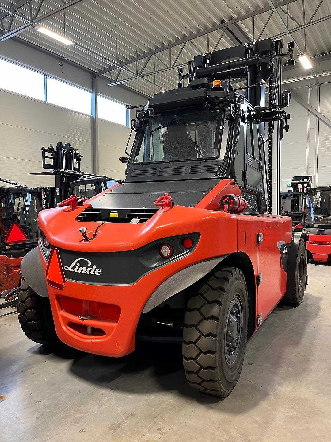 Used Forklift Linde E120/600 SWB 4 riteņu dakšu iekrāvējs (Image 3) Used Forklift Linde E120/600 SWB 4 riteņu dakšu iekrāvējs (Image 3)