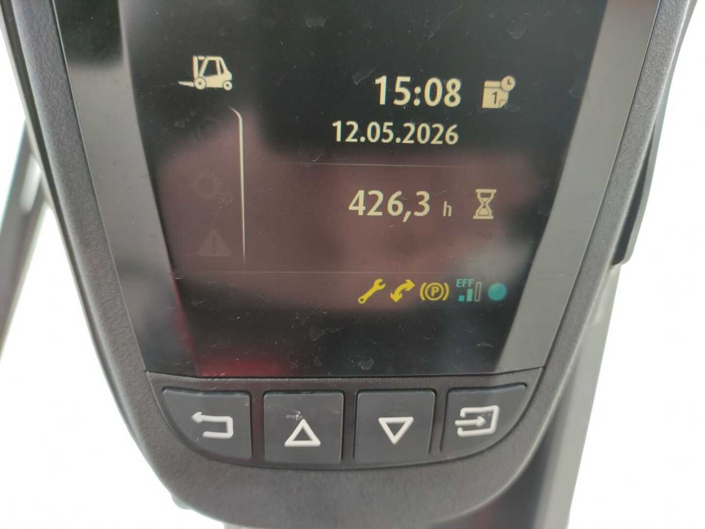 Used Forklift Linde E12-02/386 EVO 4 riteņu dakšu iekrāvējs (Image 8) Used Forklift Linde E12-02/386 EVO 4 riteņu dakšu iekrāvējs (Image 8)