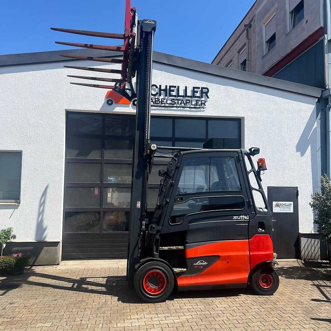 Used Forklift Linde E45 4 riteņu dakšu iekrāvējs (Image 12) Used Forklift Linde E45 4 riteņu dakšu iekrāvējs (Image 12)