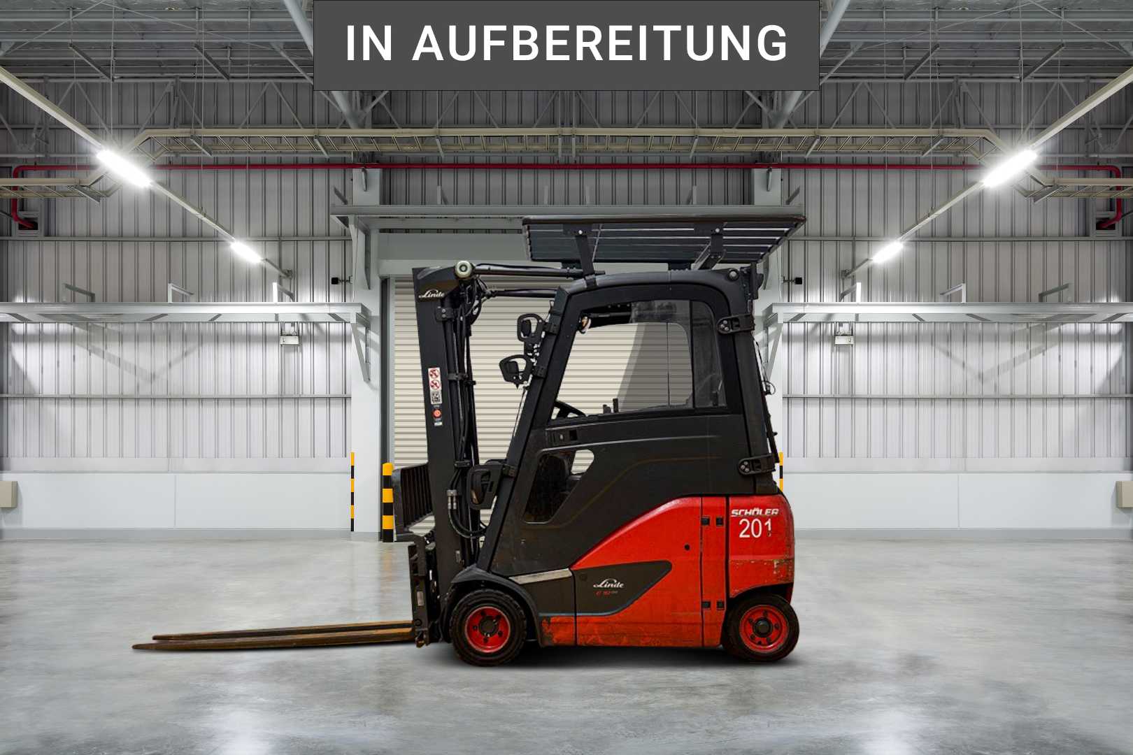 Used Forklift Linde E18PH 4 riteņu dakšu iekrāvējs (Image 1) Used Forklift Linde E18PH 4 riteņu dakšu iekrāvējs (Image 1)