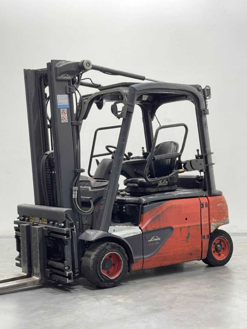 Used Forklift Linde E20PL-02-386 4 riteņu dakšu iekrāvējs (Image 1)