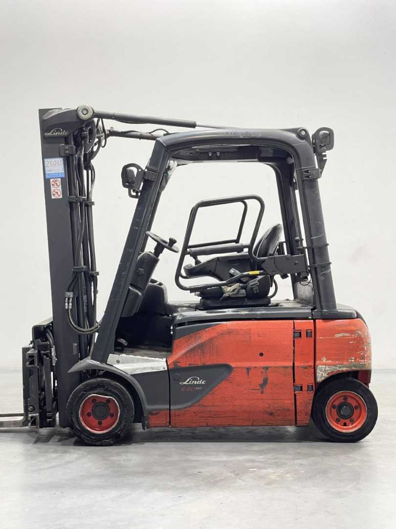 Used Forklift Linde E20PL-02-386 4 riteņu dakšu iekrāvējs (Image 4)