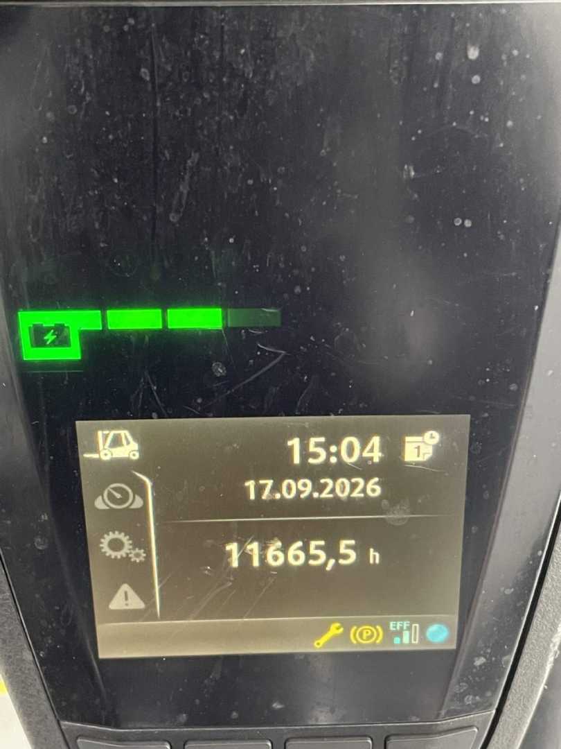 Used Forklift Linde E20PL-02-386 4 riteņu dakšu iekrāvējs (Image 9)