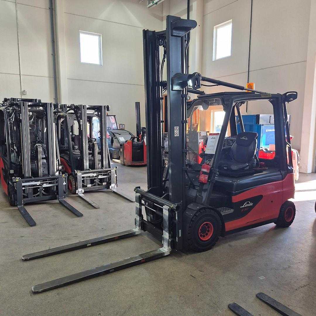 Used Forklift Linde E30L 4 riteņu dakšu iekrāvējs (Image 3)