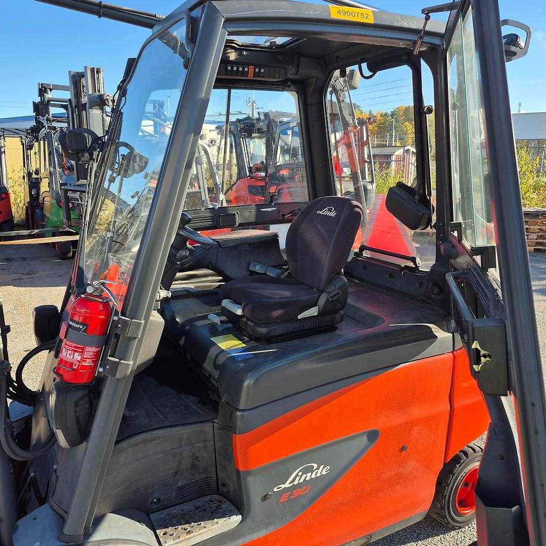 Used Forklift Linde E30H 4 riteņu dakšu iekrāvējs (Image 3)