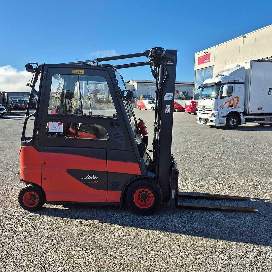 Used Forklift Linde E30H 4 riteņu dakšu iekrāvējs (Image 4)