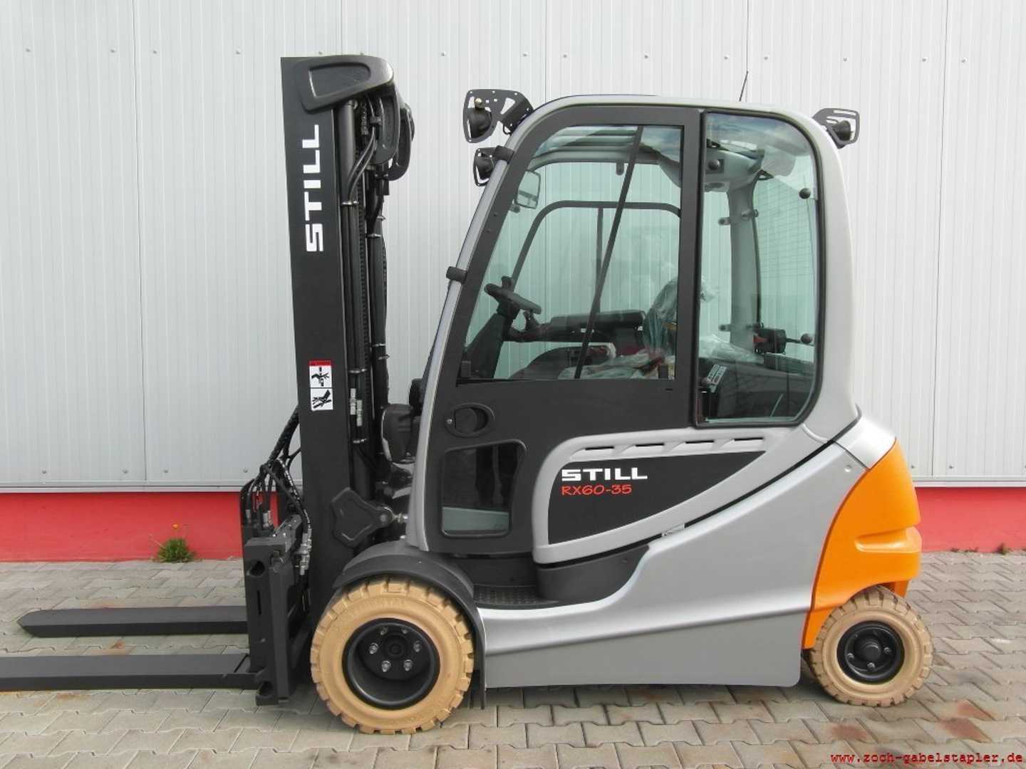 Used Forklift STILL RX60-35 4 riteņu dakšu iekrāvējs (Image 1) Used Forklift STILL RX60-35 4 riteņu dakšu iekrāvējs (Image 1)