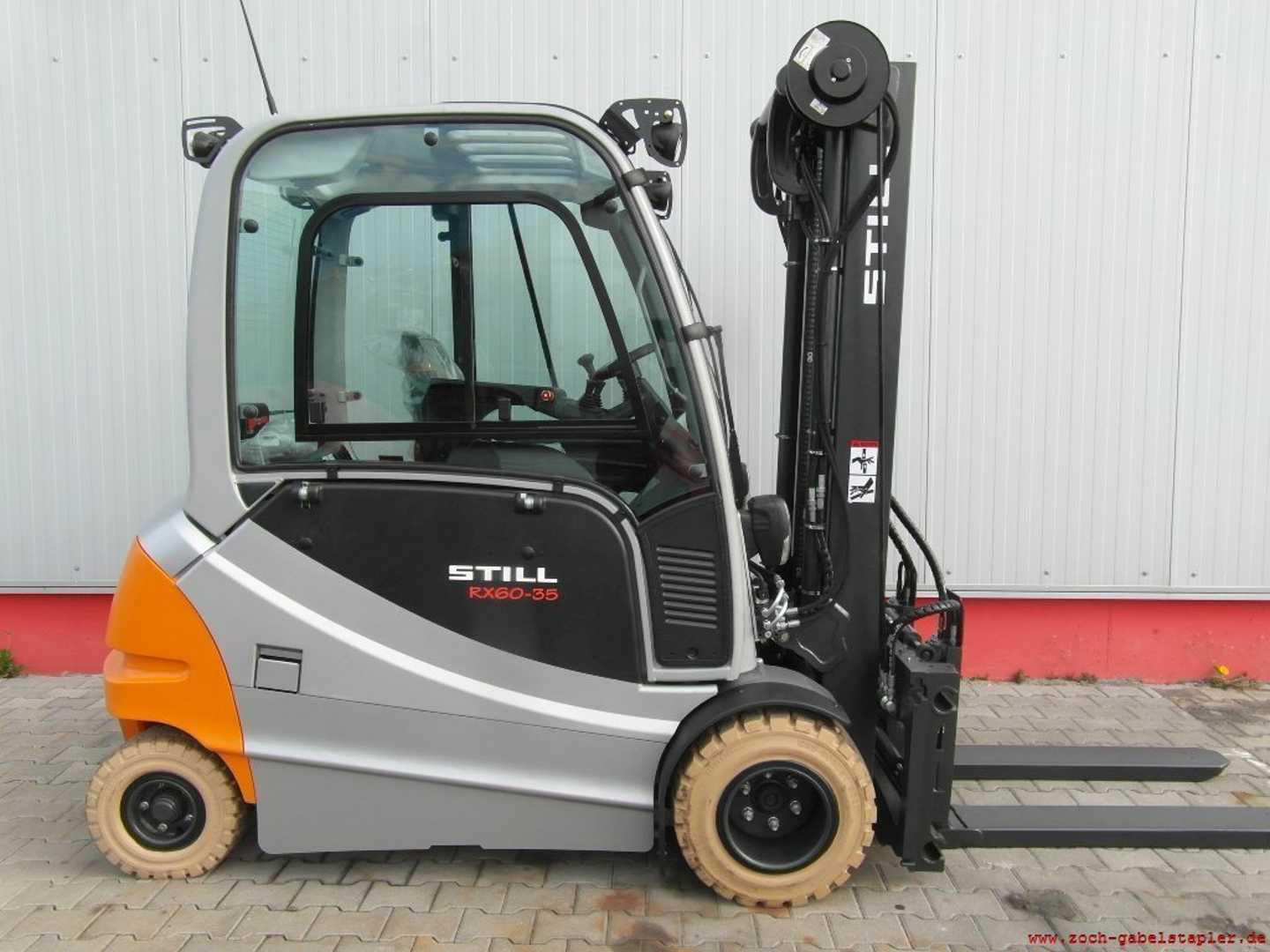 Used Forklift STILL RX60-35 4 riteņu dakšu iekrāvējs (Image 2) Used Forklift STILL RX60-35 4 riteņu dakšu iekrāvējs (Image 2)