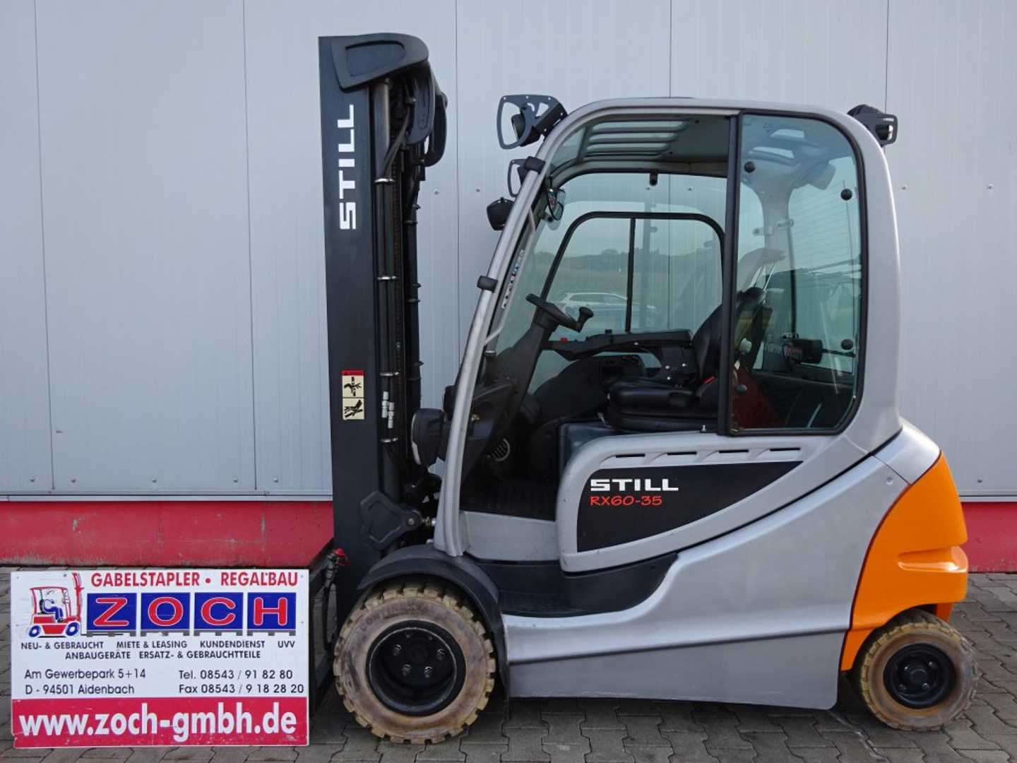 Used Forklift STILL RX60-35 4 riteņu dakšu iekrāvējs (Image 1) Used Forklift STILL RX60-35 4 riteņu dakšu iekrāvējs (Image 1)