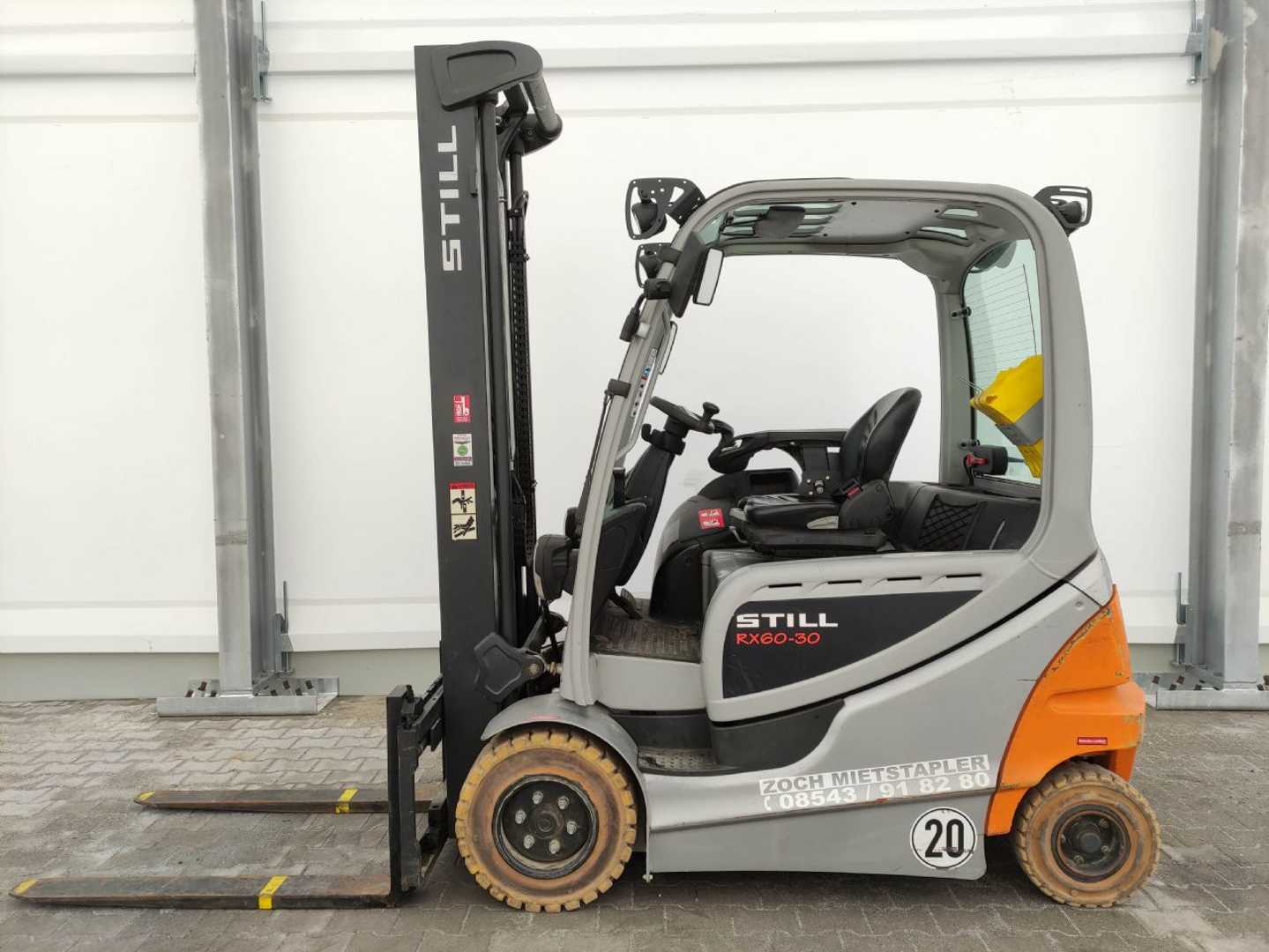 Used Forklift STILL RX60-30 4 riteņu dakšu iekrāvējs (Image 1) Used Forklift STILL RX60-30 4 riteņu dakšu iekrāvējs (Image 1)