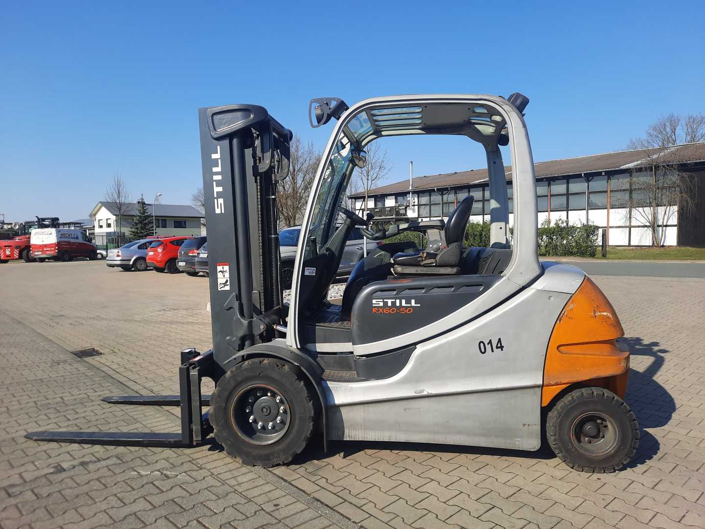 Used Forklift STILL RX60-50 / TOP-battery 2017' 4 riteņu dakšu iekrāvējs (Image 4)