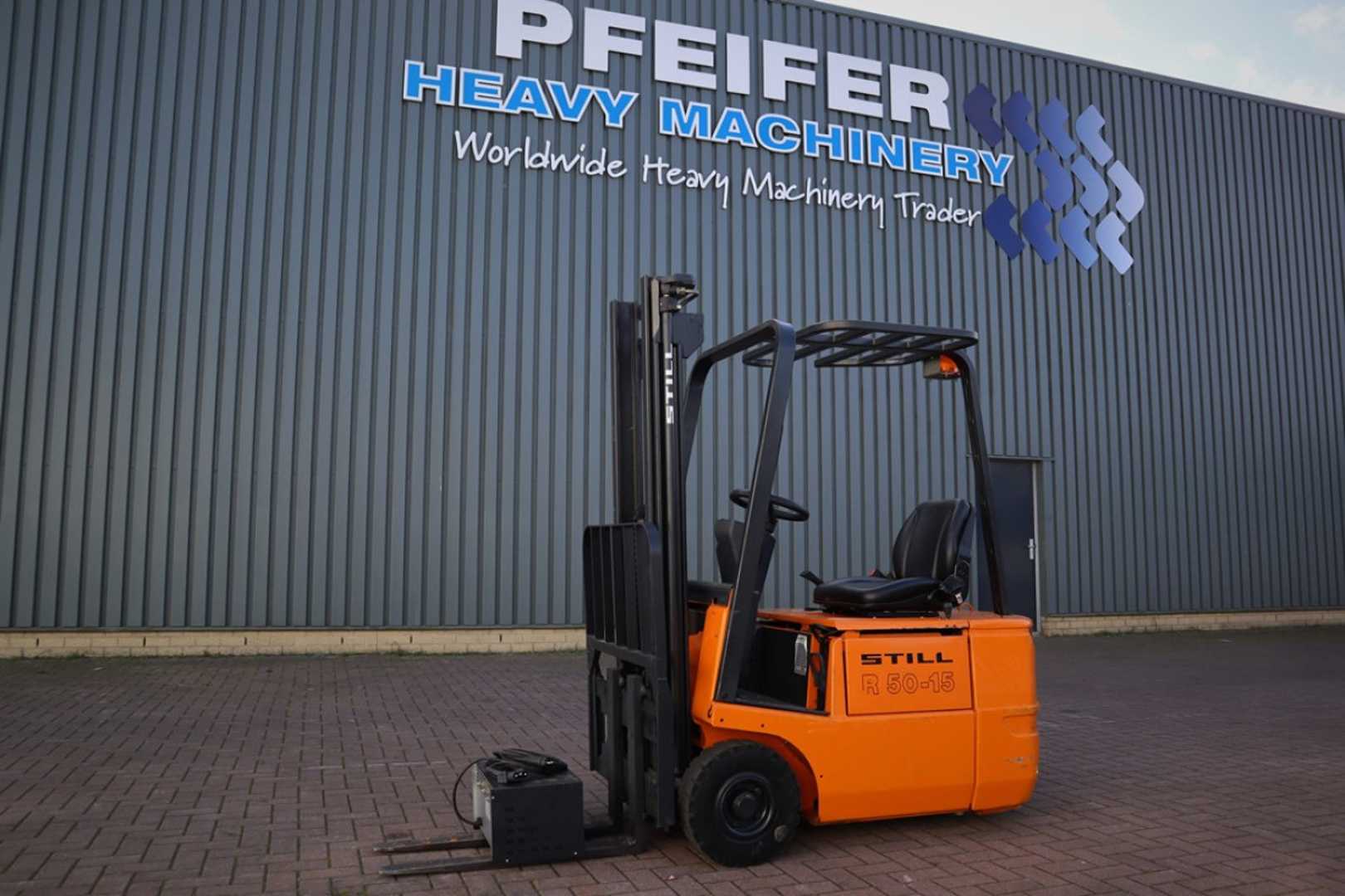 Used Forklift STILL R50-15 4 riteņu dakšu iekrāvējs (Image 1) Used Forklift STILL R50-15 4 riteņu dakšu iekrāvējs (Image 1)