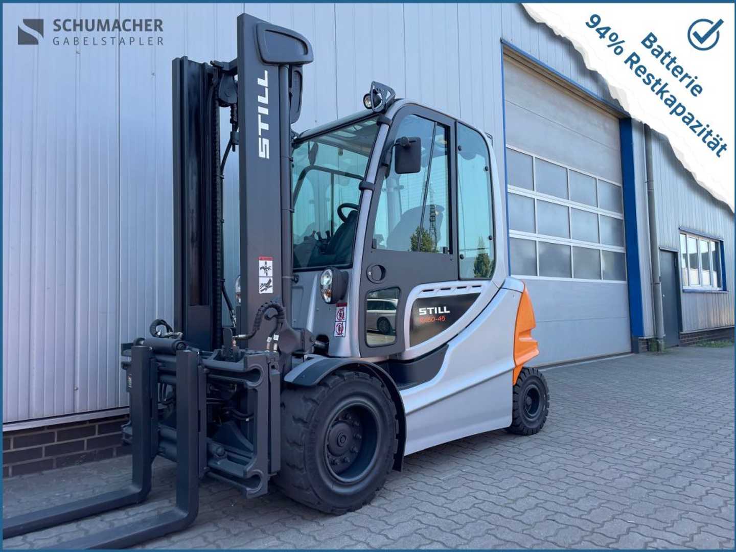 Used Forklift STILL RX60-45 | Batterie 94% Restkapazität 4 riteņu dakšu iekrāvējs (Image 1)