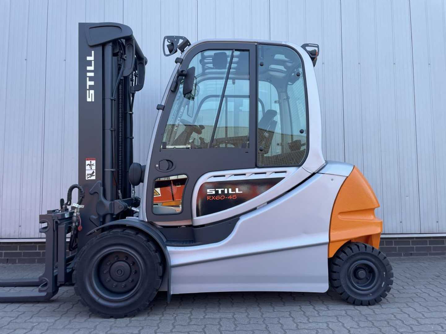 Used Forklift STILL RX60-45 | Batterie 94% Restkapazität 4 riteņu dakšu iekrāvējs (Image 6)