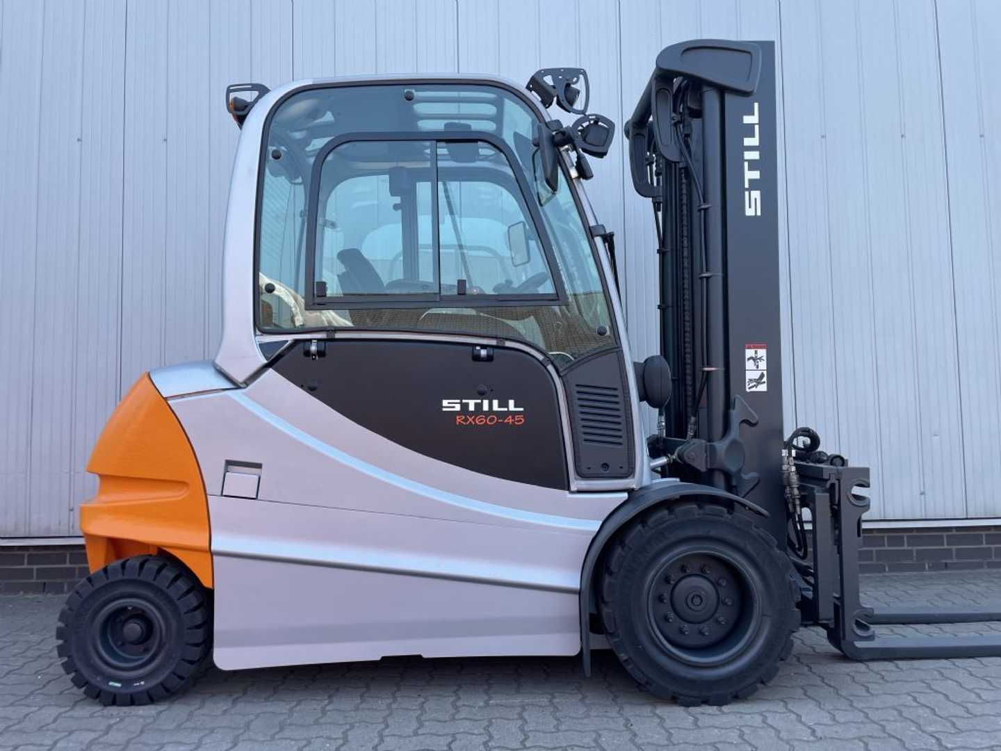 Used Forklift STILL RX60-45 | Batterie 94% Restkapazität 4 riteņu dakšu iekrāvējs (Image 7)