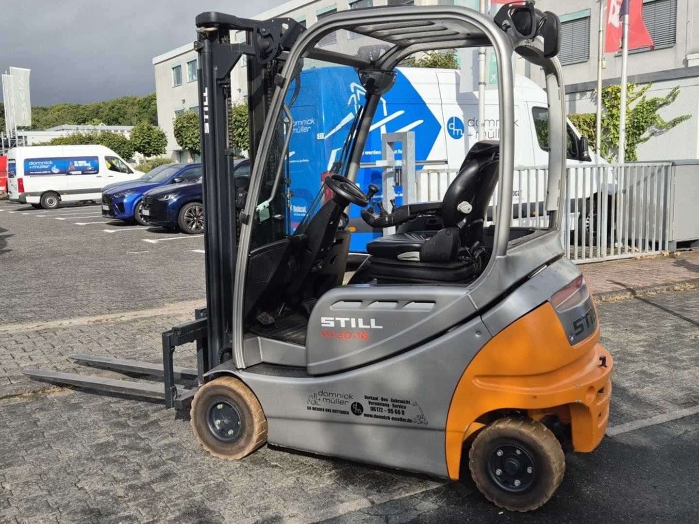 Used Forklift STILL RX 20-16 P 4 riteņu dakšu iekrāvējs (Image 6) Used Forklift STILL RX 20-16 P 4 riteņu dakšu iekrāvējs (Image 6)