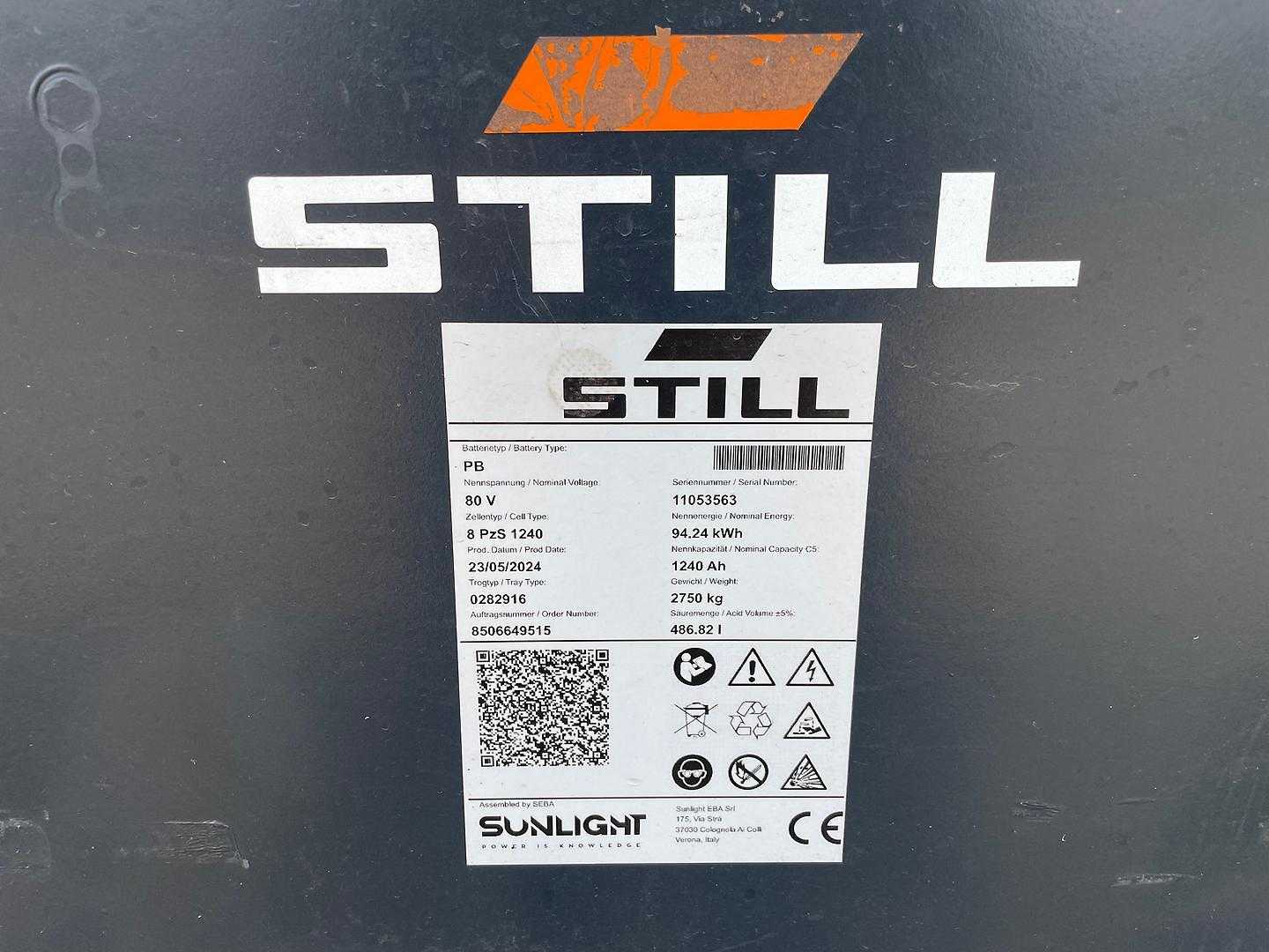 Used Forklift STILL RX60-70 | Batterie 2024 4 riteņu dakšu iekrāvējs (Image 1) Used Forklift STILL RX60-70 | Batterie 2024 4 riteņu dakšu iekrāvējs (Image 1)