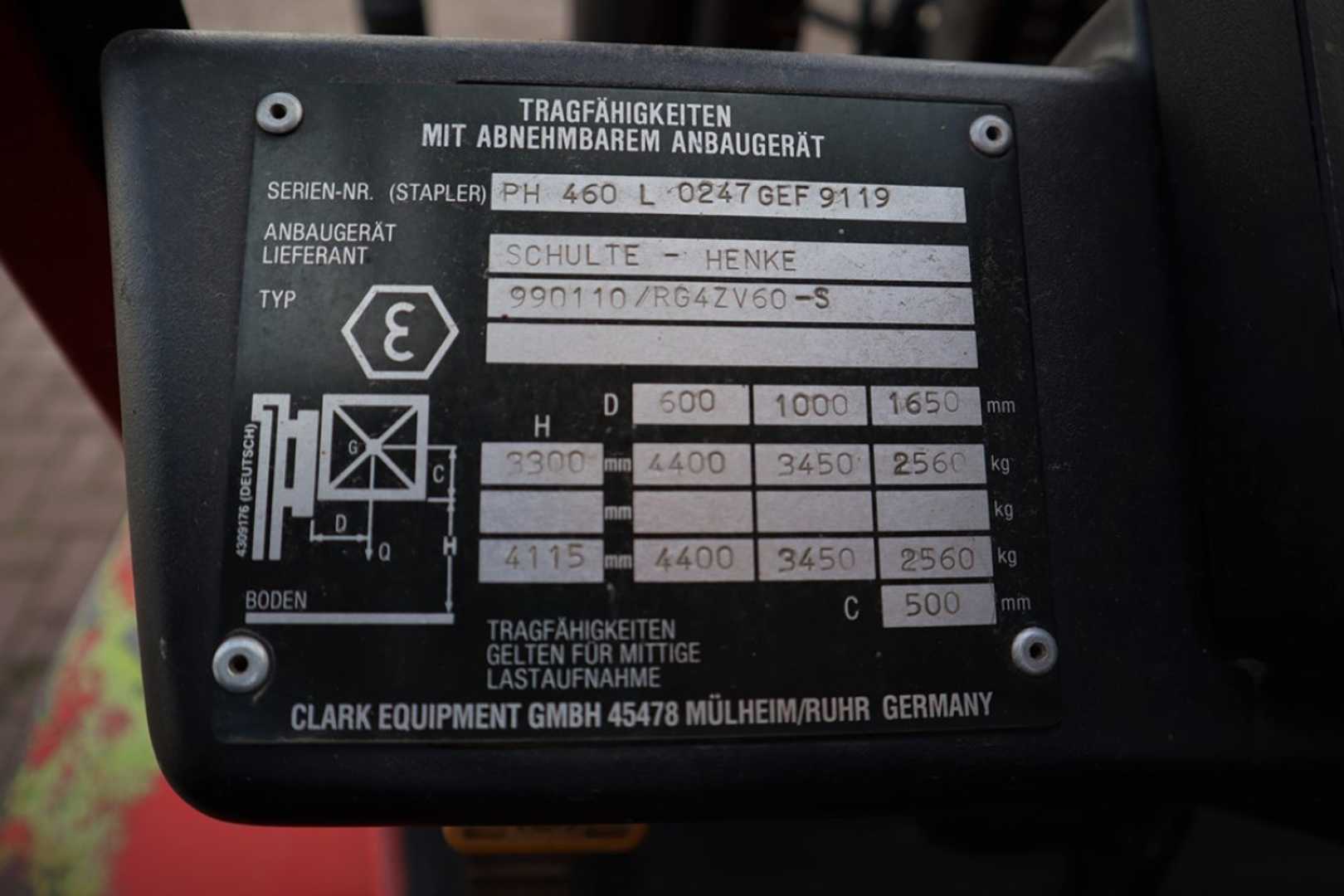 Used Forklift Clark CGP50H 4 riteņu dakšu iekrāvējs (Image 6) Used Forklift Clark CGP50H 4 riteņu dakšu iekrāvējs (Image 6)