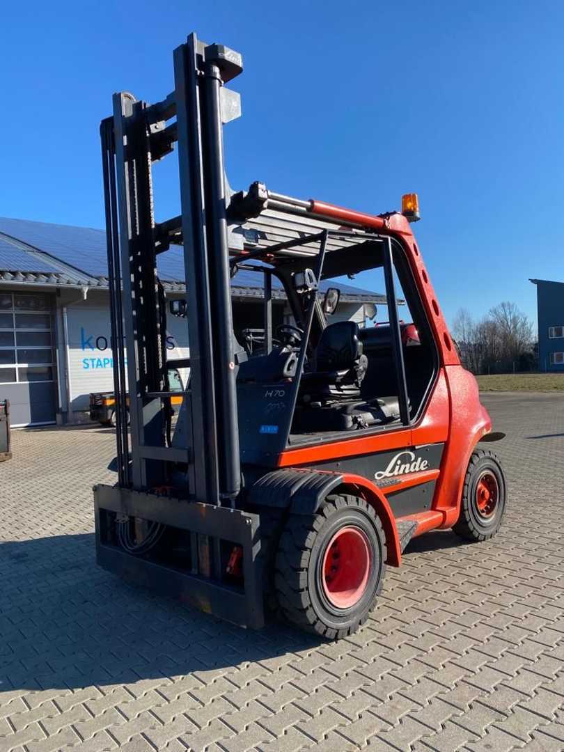 Used Forklift Linde H 70 T/353-03 4 riteņu dakšu iekrāvējs (Image 2) Used Forklift Linde H 70 T/353-03 4 riteņu dakšu iekrāvējs (Image 2)