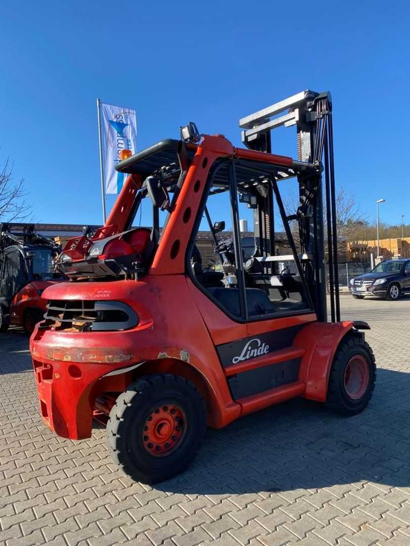 Used Forklift Linde H 70 T/353-03 4 riteņu dakšu iekrāvējs (Image 3) Used Forklift Linde H 70 T/353-03 4 riteņu dakšu iekrāvējs (Image 3)