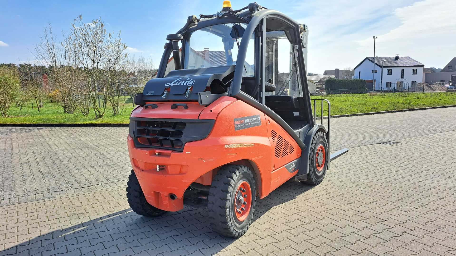Used Forklift Linde H50T-02- nur 422 Std! 4 riteņu dakšu iekrāvējs (Image 2)