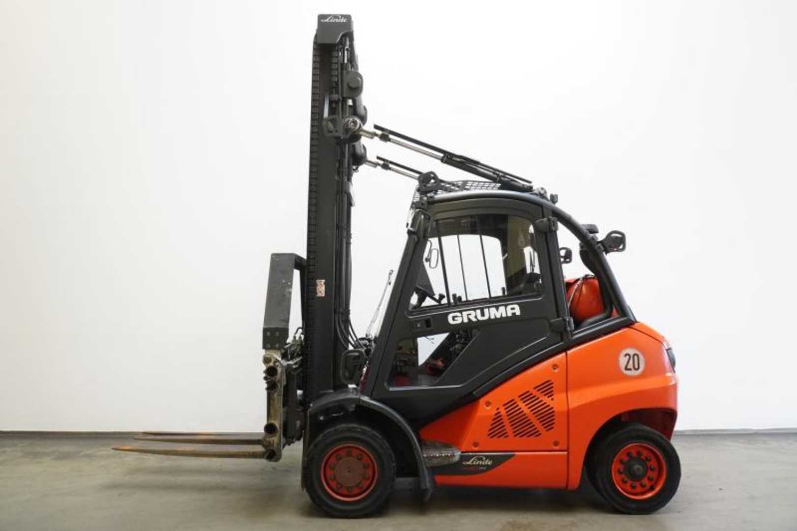 Used Forklift Linde H 40 T EVO 394-02 4 riteņu dakšu iekrāvējs (Image 4) Used Forklift Linde H 40 T EVO 394-02 4 riteņu dakšu iekrāvējs (Image 4)