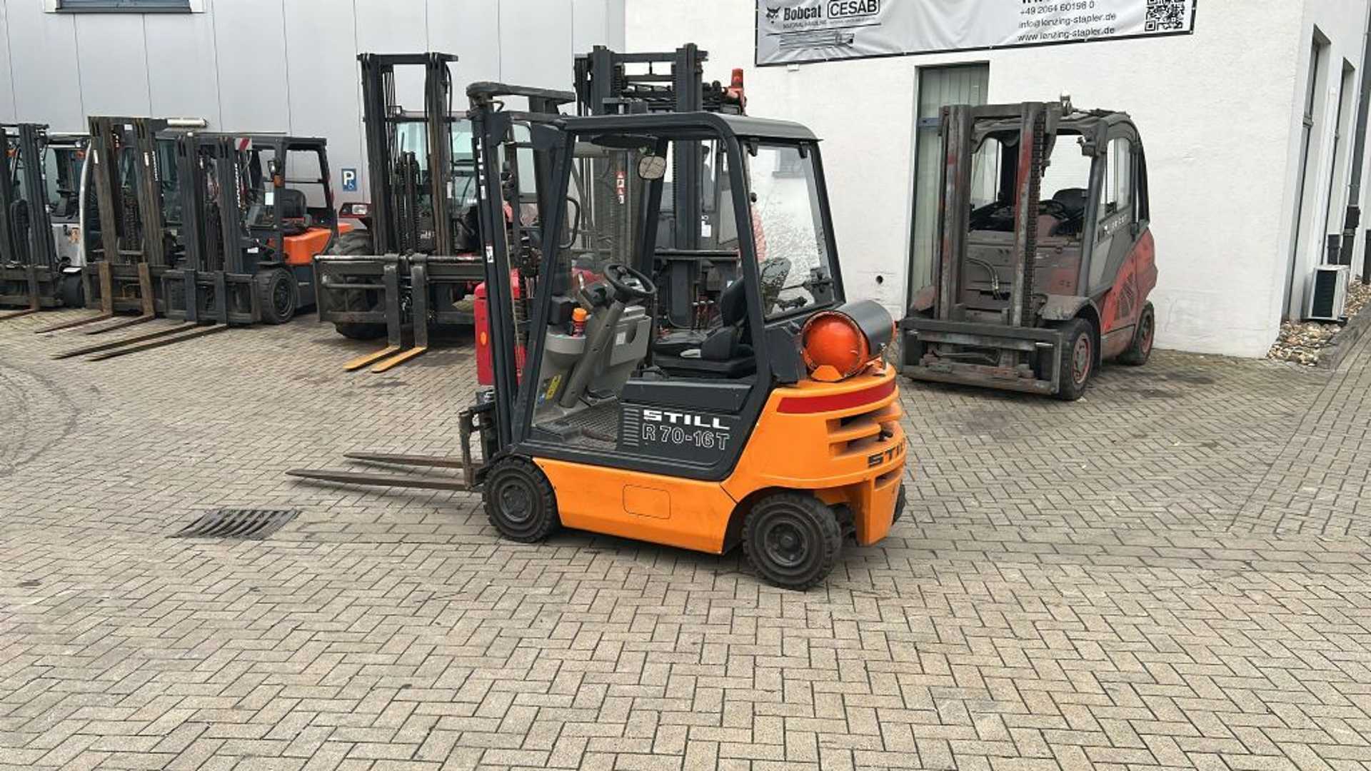 Used Forklift STILL R70-16 4 riteņu dakšu iekrāvējs (Image 4)