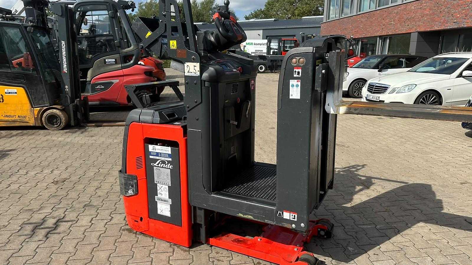 Used Forklift Linde V 08-02 Apakšējo augstplauktu komplektētājs (< 2,5 m) (Image 6) Used Forklift Linde V 08-02 Apakšējo augstplauktu komplektētājs (< 2,5 m) (Image 6)