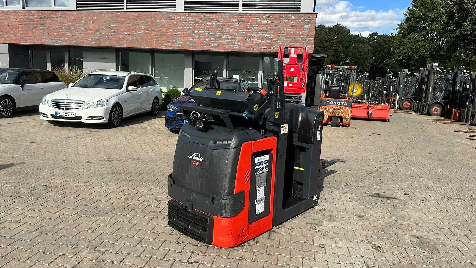 Used Forklift Linde V 08-02 Apakšējo augstplauktu komplektētājs (< 2,5 m) (Image 1) Used Forklift Linde V 08-02 Apakšējo augstplauktu komplektētājs (< 2,5 m) (Image 1)